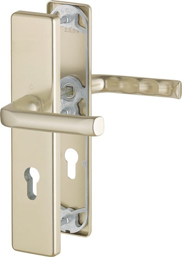Schutzgarnitur London 113/2221A/2440 Aluminium F2 72 mm 37-42 mm HOPPE