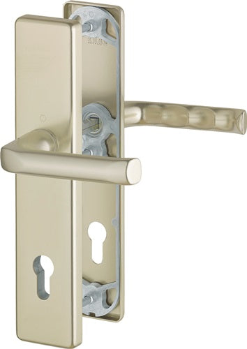 Schutzgarnitur London 113/2221A/2440 Aluminium F2 92 mm 67-72 mm HOPPE