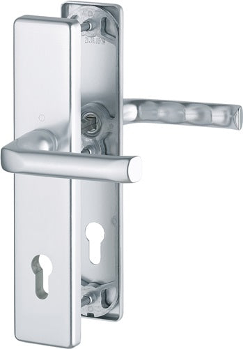 Schutzgarnitur London 113/2221A/2440 Aluminium F1 92 mm 67-72 mm HOPPE