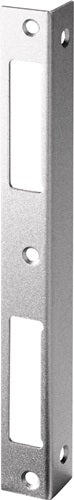 Winkelschließblech S401 Stahl silber HT käntig B20xL190mm käntig Tiefe 20 mm DIN links / rechts BKS