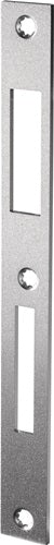 Schließblech S491 Stahl silber Breite 24 x Länge 243 mm käntig DIN links / rechts BKS
