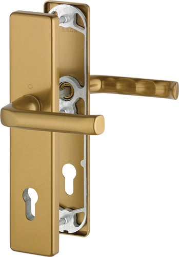Schutzgarnitur London 113/2221A/2440 Aluminium F4 92 mm 67-72 mm HOPPE
