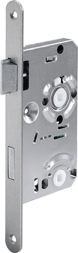 Zimmertür-Einsteckschloss 215 BAD 20/ 55/78/8 mm DIN links silber abgerundet Klasse 1 Zinkdruckgruss BKS