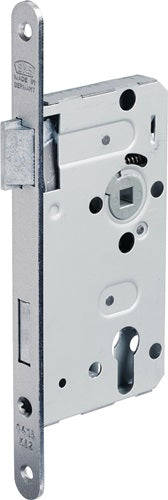 Zimmertür-Einsteckschloss 415 PZW 20/ 55/72/8 mm DIN links silber abgerundet Klasse 2 Zinkdruckgruss BKS