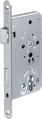 Zimmertür-Einsteckschloss 515 PZ 24/ 65/72/8 mm DIN links silber abgerundet Klasse 3 Zinkdruckgruss BKS