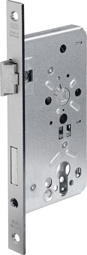 Zimmertür-Einsteckschloss 515 PZ 20/ 55/72/8 mm DIN links silber käntig Klasse 3 Zinkdruckgruss BKS