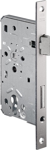 Zimmertür-Einsteckschloss 515 PZ 20/ 55/72/8 mm DIN rechts silber käntig Klasse 3 Zinkdruckgruss BKS