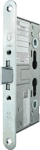 Panik-Einsteckschloss 1009PPG Panik-Funktion D abgerundet 24/65/72/9 mm DIN links/rechts Stahl verzinkt ohne Wechsel BEVER