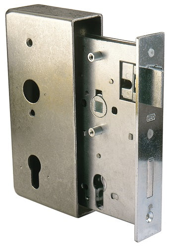 Schlosskasten DIN links / rechts Maß A185xB90xC55xE30 mm Dornmaß 55 mm GAH