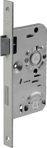 Zimmertür-Einsteckschloss 215 BAD 20/ 55/78/8 mm DIN links silber käntig Klasse 1 Kunststoff BKS
