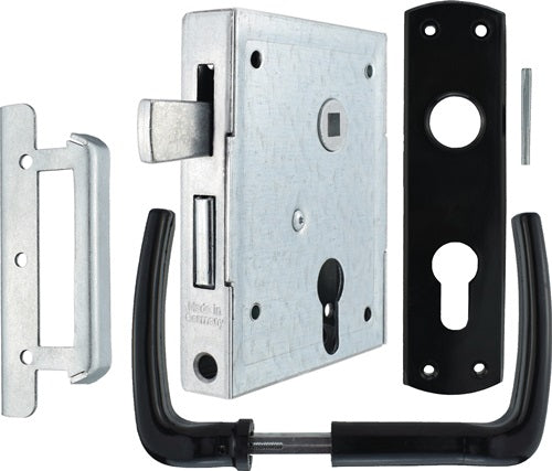 Universal-Kastenschloss 89 BK / PK DIN links / rechts PZ hebende Falle Dornmaß 60 mm BEVER