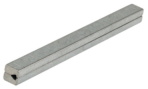Vierkantstift Profilstift Vierkant 8 x 160 mm Eisen verzinkt 2-teilig HOPPE