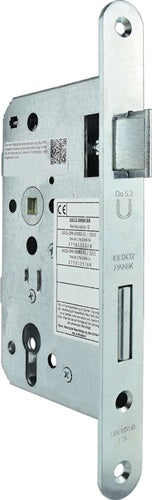 Panik-Einsteckschloss 1007PPGR Panik-Funktion D abgerundet 24/65/72/9 mm DIN rechts Stahl verzinkt ohne Wechsel BEVER