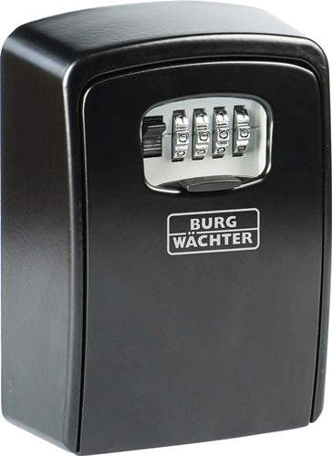 Schlüsseltresor Key Safe 40 H145xB105xT55mm mit Schutzkappe Zahlenschloss BURG-WÄCHTER