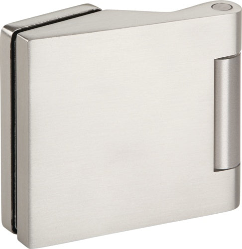Glastürband 6315-20 Leichtmetall Edelstahlfarbig kantig für 3-teillig HERMAT