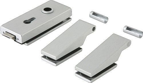 Glastürbeschlag STUDIO Classic Leichtmetall silber eloxiert PZ DIN links/rechts DORMA-GLAS