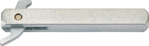 Haken-Wechselstift Typ K Vierkant 8 x 65 mm Stahl verzinkt EDI – Ansicht 3