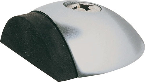 Bodentürpuffür 200182 Ø 57 mm Höhe 18 mm Edelstahl matt Dübelmontage KWS
