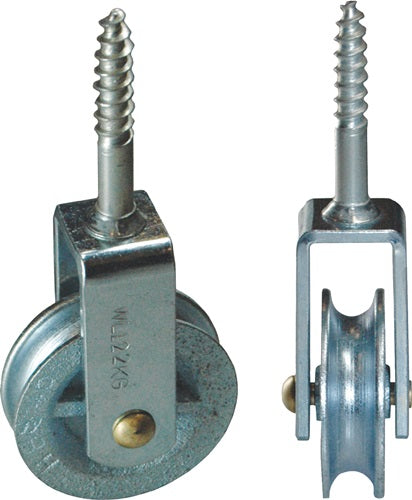 Waschseilrolle 5000 Nut 10 mm verzinkt Grauguss Halterung Stahl verzinkt HBS-BETZ