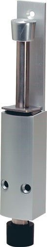 Türfeststeller 122402 Aluminium silberfarbig lackiert Hubhöhe 90 mm Türmontage KWS