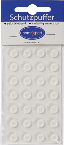 Türanschlagdämpfür 12 mm Kunststoff klar selbstklebend