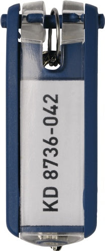 SchlüsselAnHänger Key Clip dunkelblau Kunststoff DURABLE