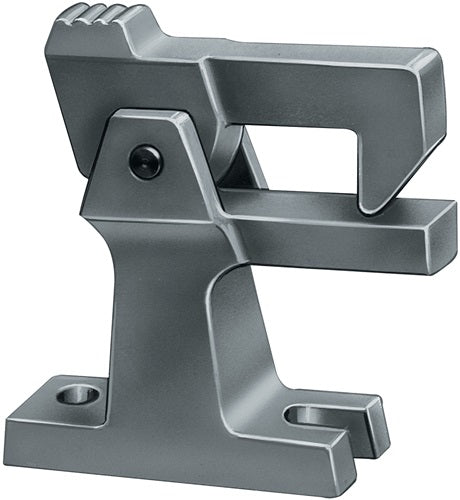 Torfeststeller 3805/3807 Leichtmetallguss F1 naturfarbig eloxiert mit Puffür DENI