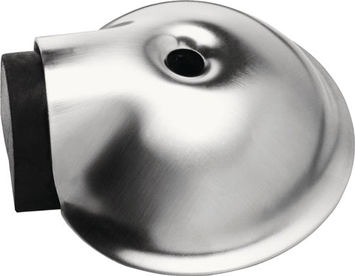 Türpuffür Ø 66 mm Höhe 22 mm Edelstahl matt Dübelmontage INTERSTEEL