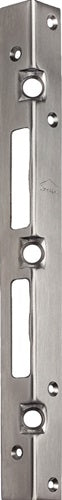 Sicherheitswinkelschließblech Länge 300 mm Breite 25 mm Stärke 2 mm Edelstahl matt gebürstet 005/3126 SCHNEGEL