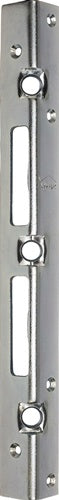 Sicherheitswinkelschließblech Länge 300 mm Breite 25 mm Stärke 3 mm Stahl verzinkt 006/920 SCHNEGEL