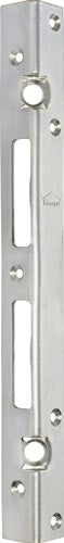 Sicherheitswinkelschließblech Länge 300 mm Breite 25 mm Stärke 3 mm Stahl verzinkt 006/910 SCHNEGEL