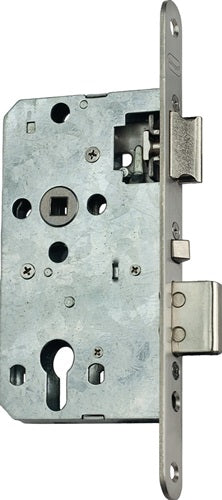 Korridor-Einsteckschloss PZW 20/55/72/8 mm DIN links / rechts Edelstahl abgerundet 008/1499/55 SCHNEGEL