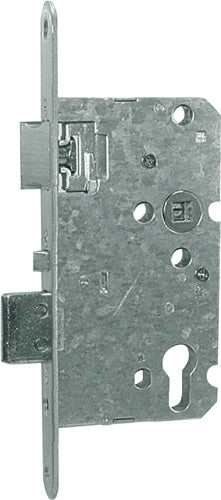 Korridor-Einsteckschloss PZW 24/65/72/9 mm DIN links / rechts Edelstahl abgerundet 008/1499/65 SCHNEGEL