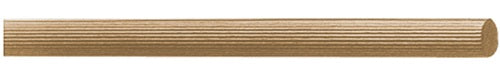 Riffelstäbe Länge 1 m Ø 12 mm Buchenholz – VPE: 100