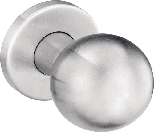 Türknopf K5/052/01 Edelstahl F00 Aufnahme 8 mm Kugelknopf EDI