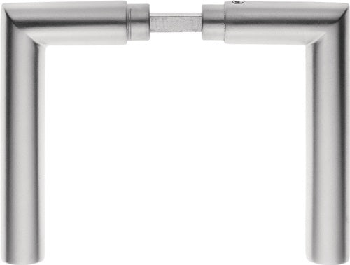 Türdrückerpaar 108 H Edelstahl F00 Vierkant 10 mm EDI