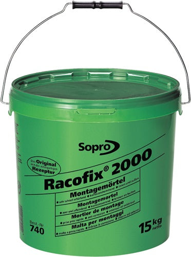 Montagemörtel Racofix® 2000 1:3 Raumteile (Wasser/Mörtel) 15 kg Eimer SOPRO