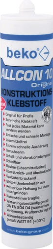 Konstruktionskleber Allcon 10 ® beige EN 204: D4 310 ml BEKO