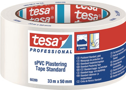 PVC Putzband 60399 Standard weiß Länge 33 m Breite 50 mm TESA