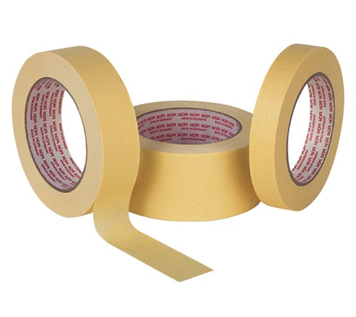 Allzweckkrepp NOPI® 4349 leicht gekreppt hellbeige Länge 50 m Breite 19 mm Rolle TESA - VPE: 16