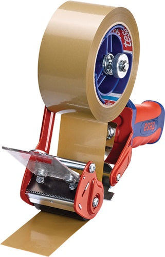 Handabroller Comfort 6400 Metall rot/blau für Bandbreite 50 mm TESA