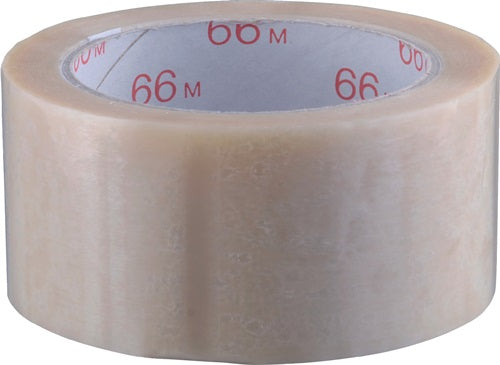 Verpackungsklebeband PVC farblos Länge 66 m Breite 50 mm Rolle BURMANN