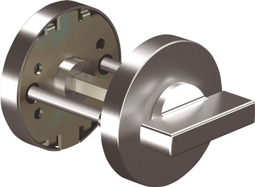 Schlüsselrosette 7122 WC ER Edelstahl ER Schildstärke 9 mm WC rund OGRO