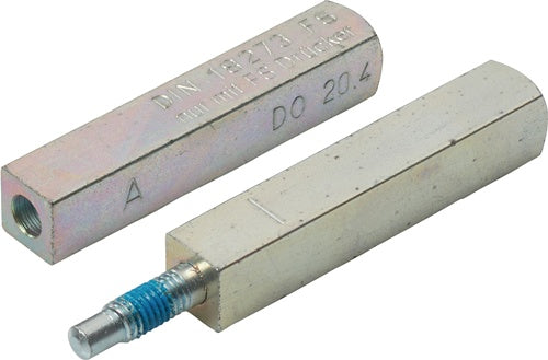 Panik-Stift 120 FS SECURE Vierkant 9 mm TS 51-57 mm geteilter Vollstift OGRO