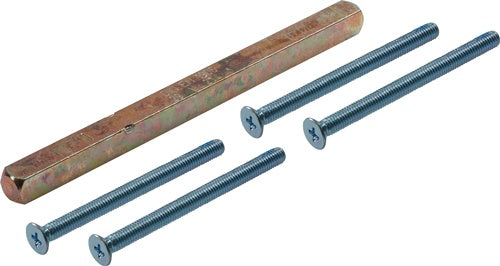 Befestigungsset Stift 114- 8x8 mm + Schr M5 x 65 64 - 72 mm M5 x 65 Vierkant 8 mm OGRO