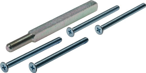 Befestigungsset Stift 115- 8x8 mm + Schr M5 x 65 64 - 72 mm M5 x 65 Vierkant 8 mm OGRO