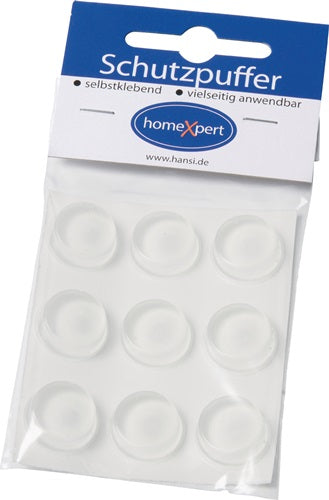 Schutzpuffür Clear 20 mm Kunststoff transparent Koni selbstklebend