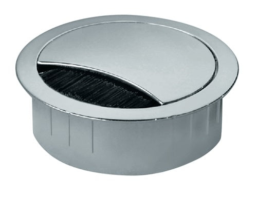 Kabeldurchführung EXIT R Zamak Edelstahl Optik Einlass-Ø 60 mm BMB