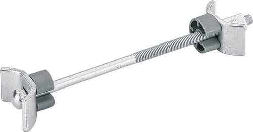 Arbeitsplattenverbinder AVB 5 Stahl verzinkt Länge 150 mm 2 gebogene Klemmplatten HETTICH - VPE: 50