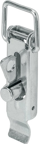 Spannverschluss Höhe 110 mm Breite 37 mm Stahl blau verzinkt mit Plombiermöglichkeit VORMANN
